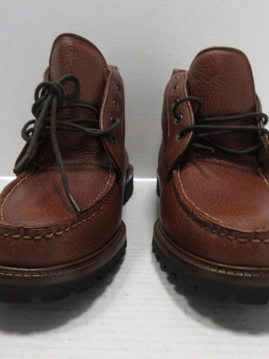 Orvis Boots 11.5 D Chukka Leather Vibram Lug Sole Heritage USA Made main image 10